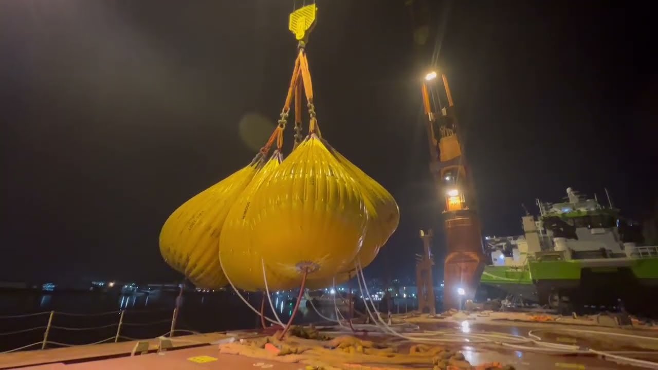 Offshore Crane 500T Proof Load Testing Project