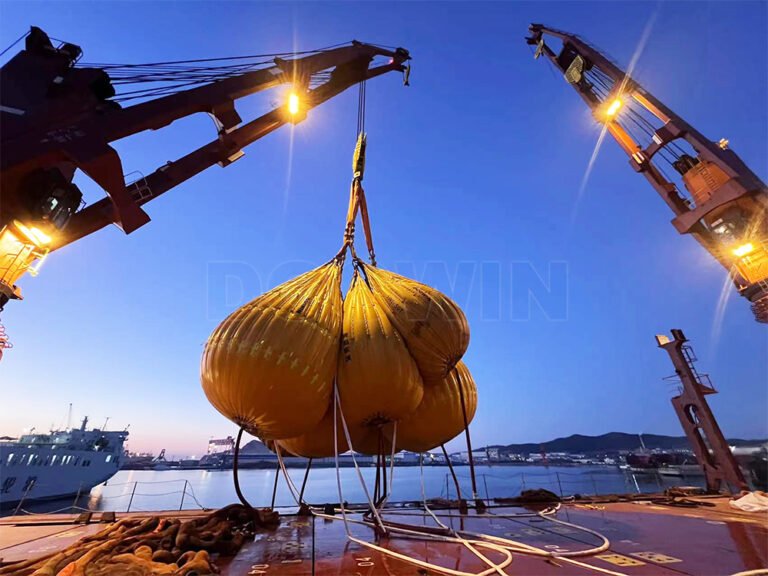 500t offshore crane load testing