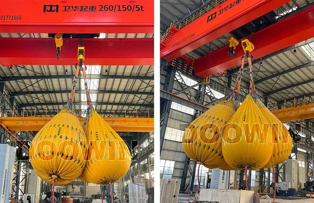 ‌workshop overhead crane‌ load testing 3