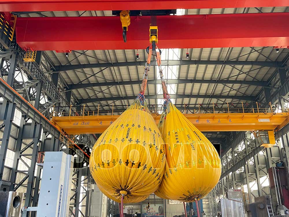 ‌workshop overhead crane‌ load testing